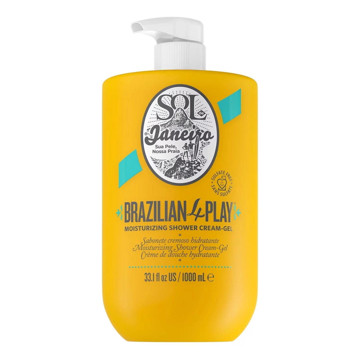 SOL DE JANEIRO Brazilian 4Play Shower Cream Gel - Creamy Shower Gel
