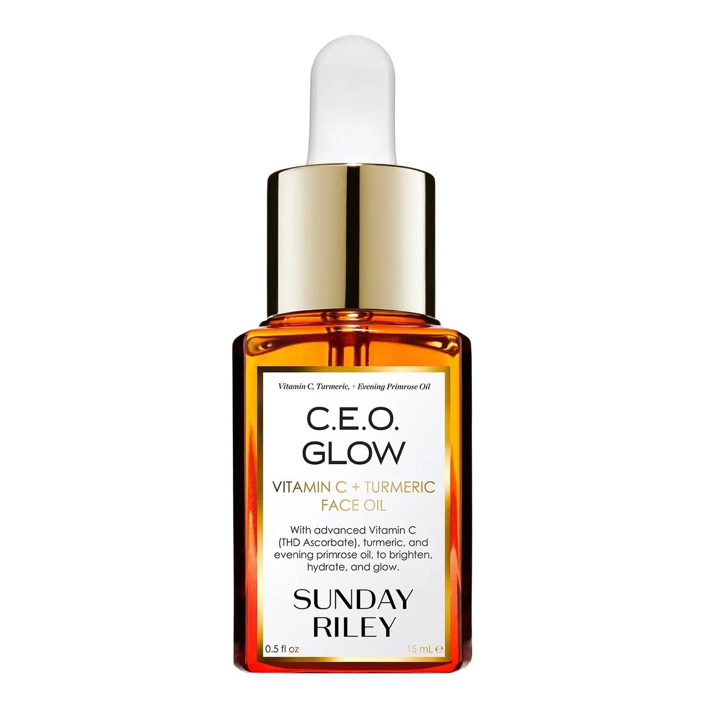 SUNDAY RILEY CEO - Vitamin C + Turmeric Face Oil