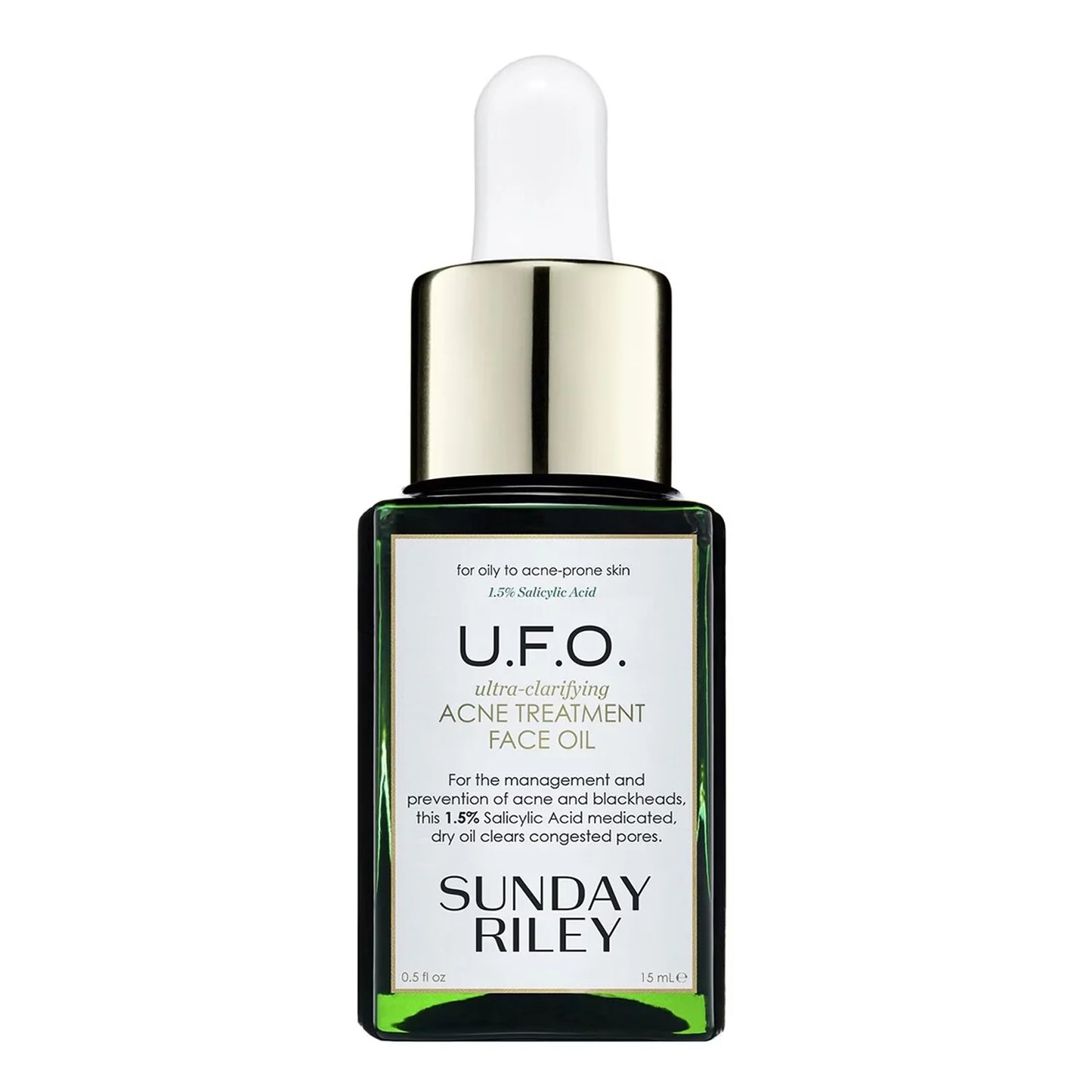 SUNDAY RILEY UFO - Anti-blemish facial oil - Travel size