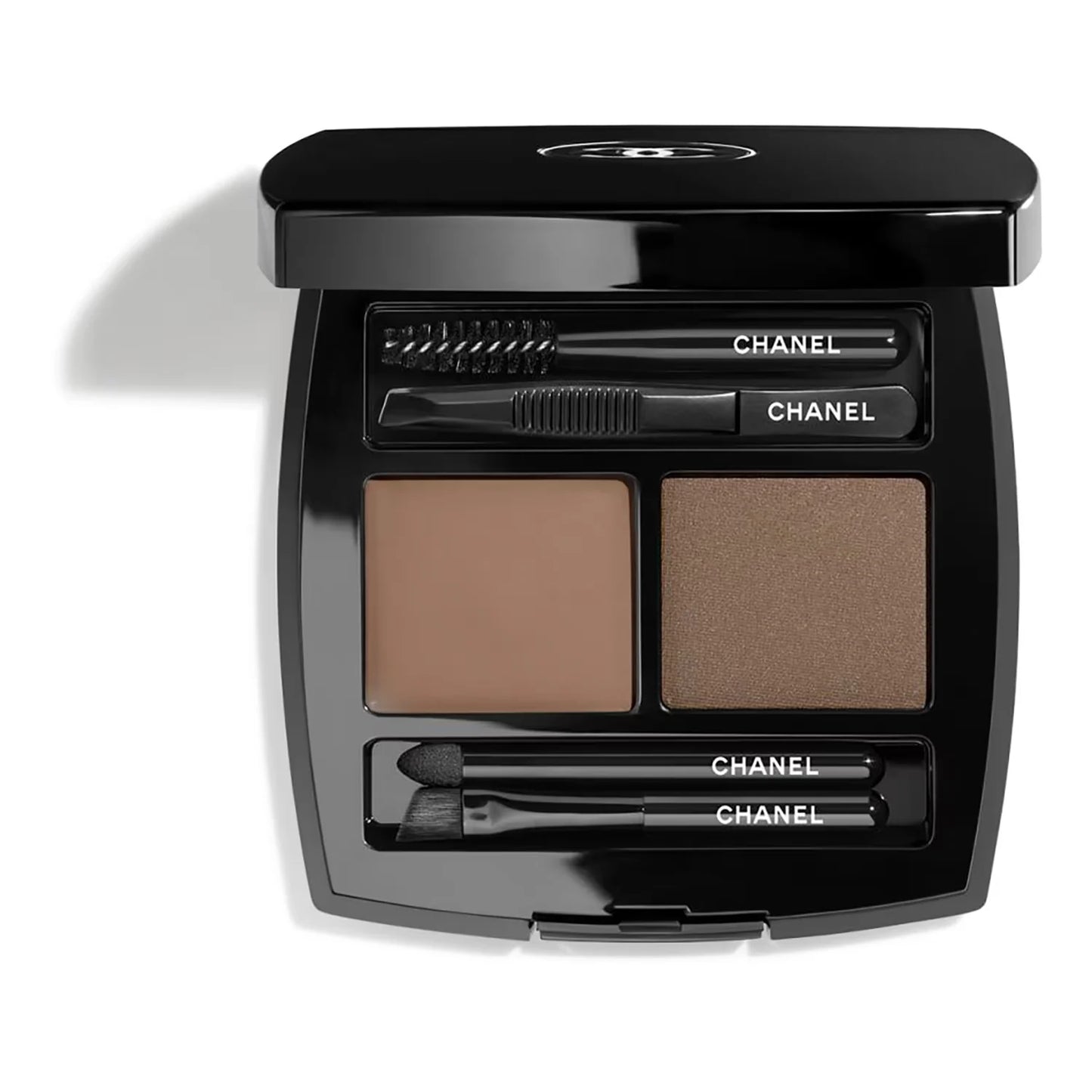 CHANEL THE EYEBROW PALETTE Eyebrow Duo Wax and Powder with Accessories