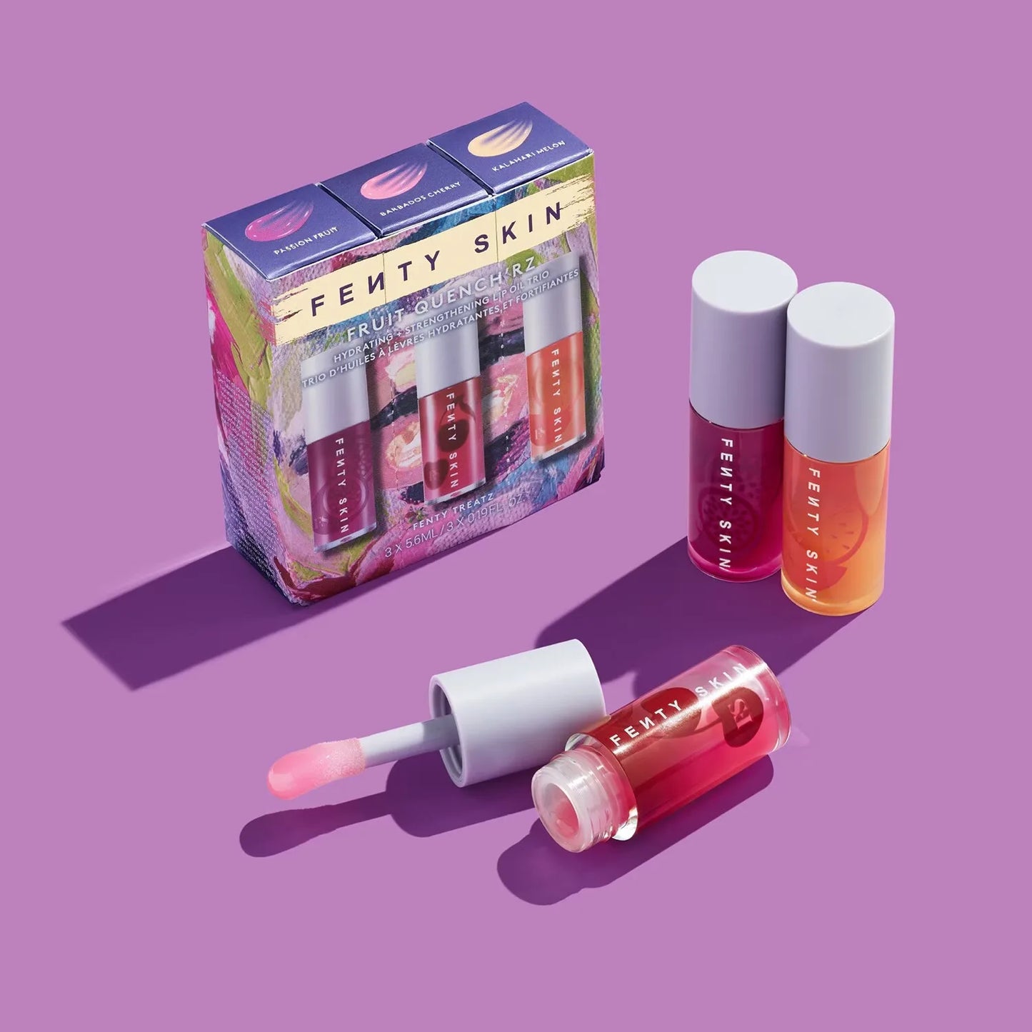 FENTY SKIN Fruit Quench'rz - Trio of moisturizing and strengthening lip oils