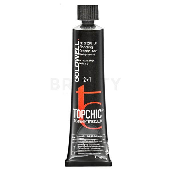 Goldwell Topchic Hair Color Blonding Cream - Ash 60 g