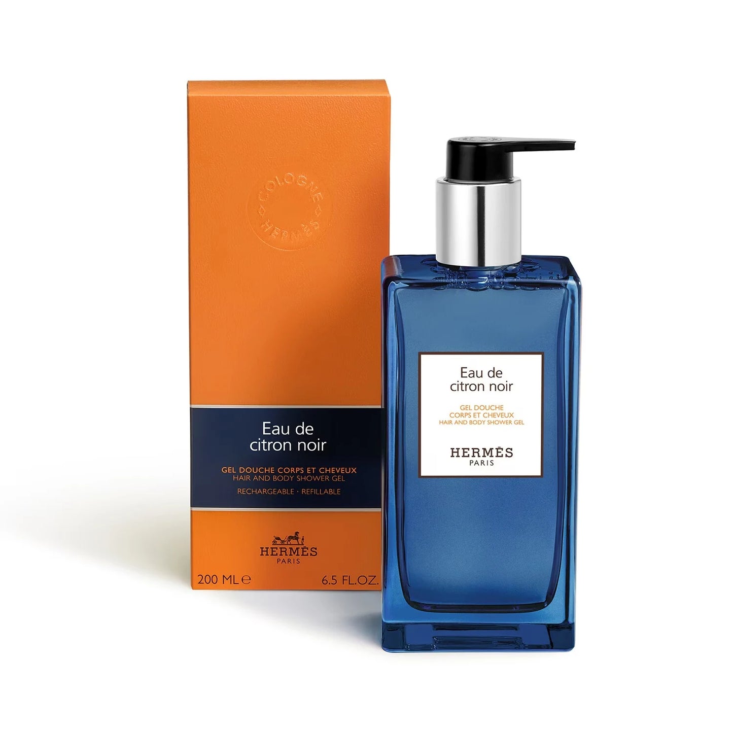 HERMÈS Black lemon water Shower gel for body and hair
