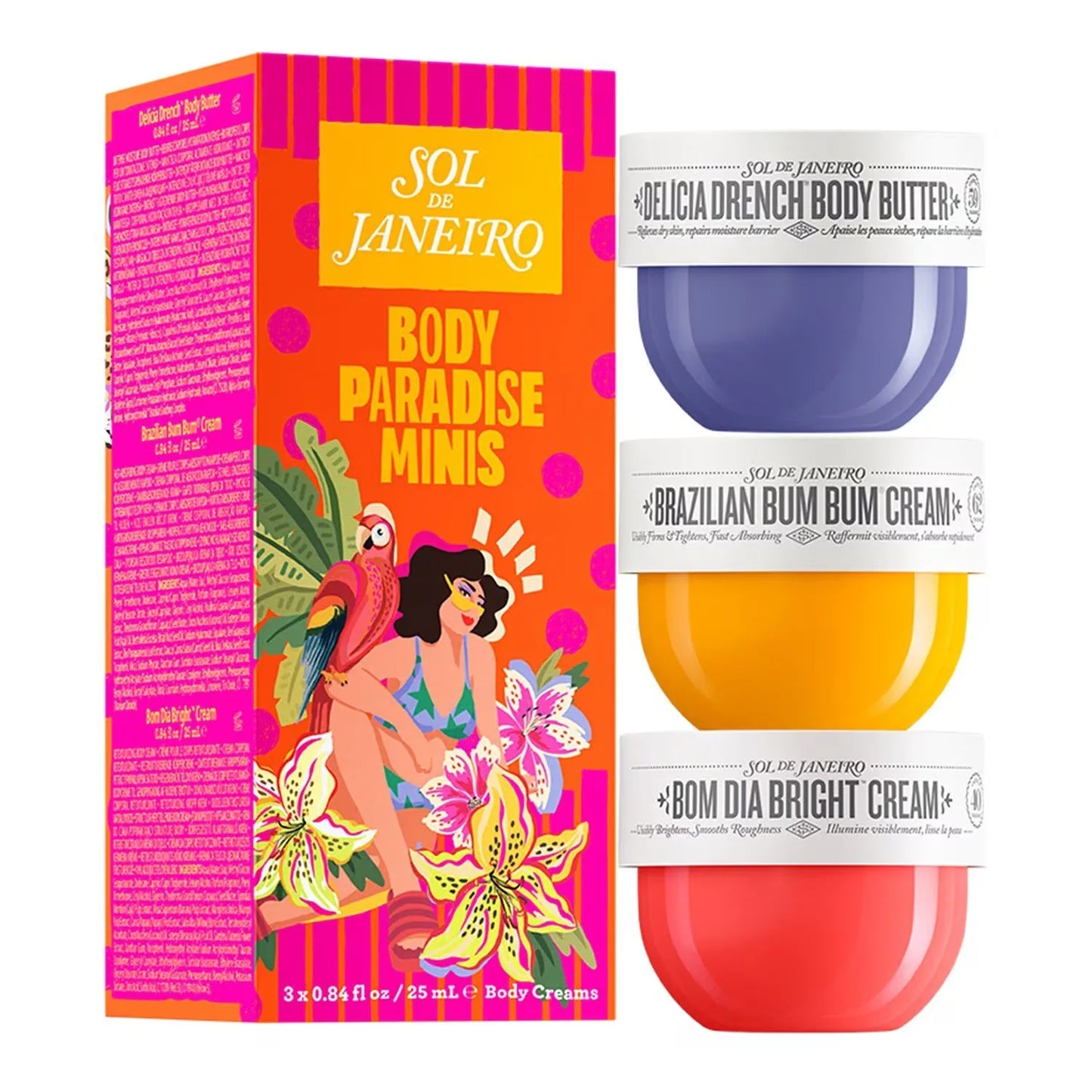 SOL DE JANEIRO Body Paradise Minis - Mini Moisturizing Body Cream Set