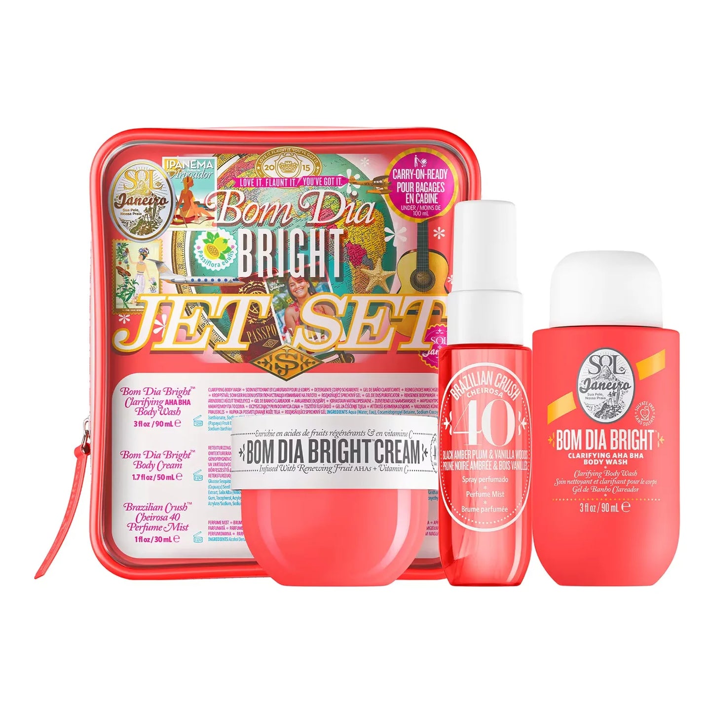 SOL DE JANEIRO Bom Dia Bright™ Jet Set - Body Care Set