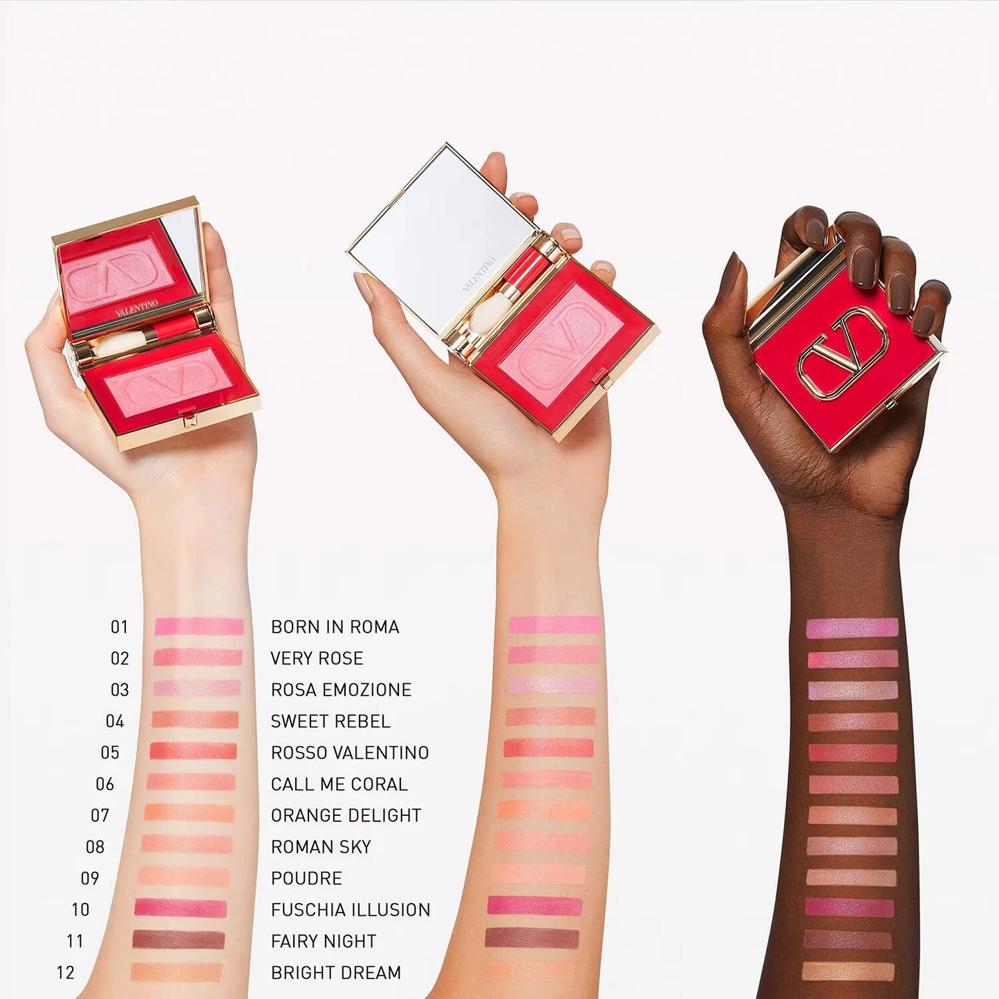 VALENTINO Eye2Cheek - Dual-use blush & eyeshadow powder