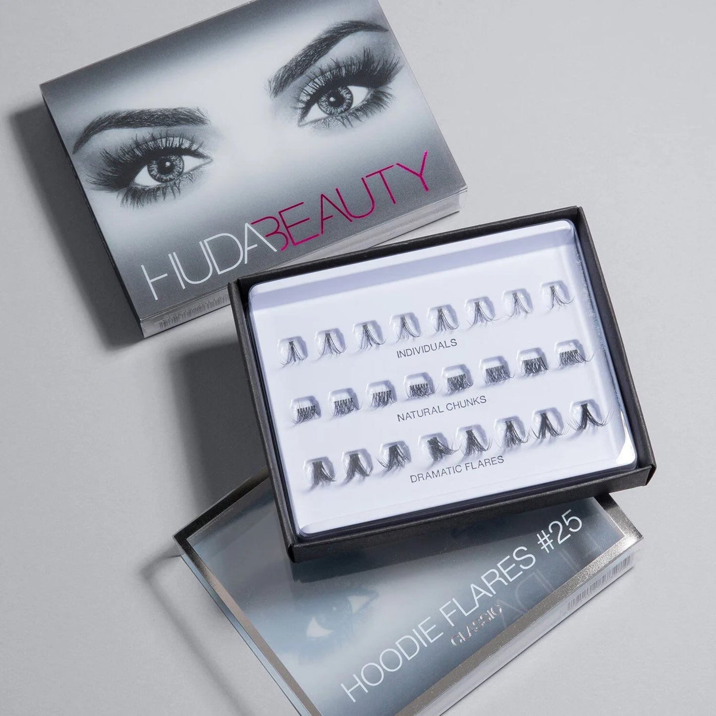 HUDA BEAUTY Flares #25 Classic Hoodie - False Eyelashes
