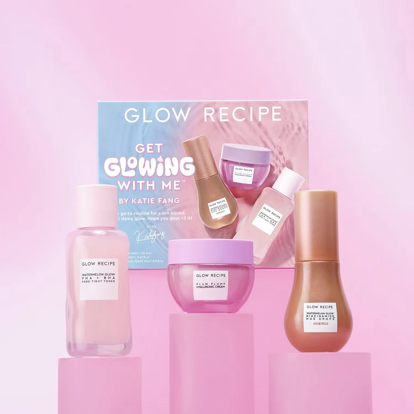 GLOW RECIPE Get Glowing With Me - Katie Fang