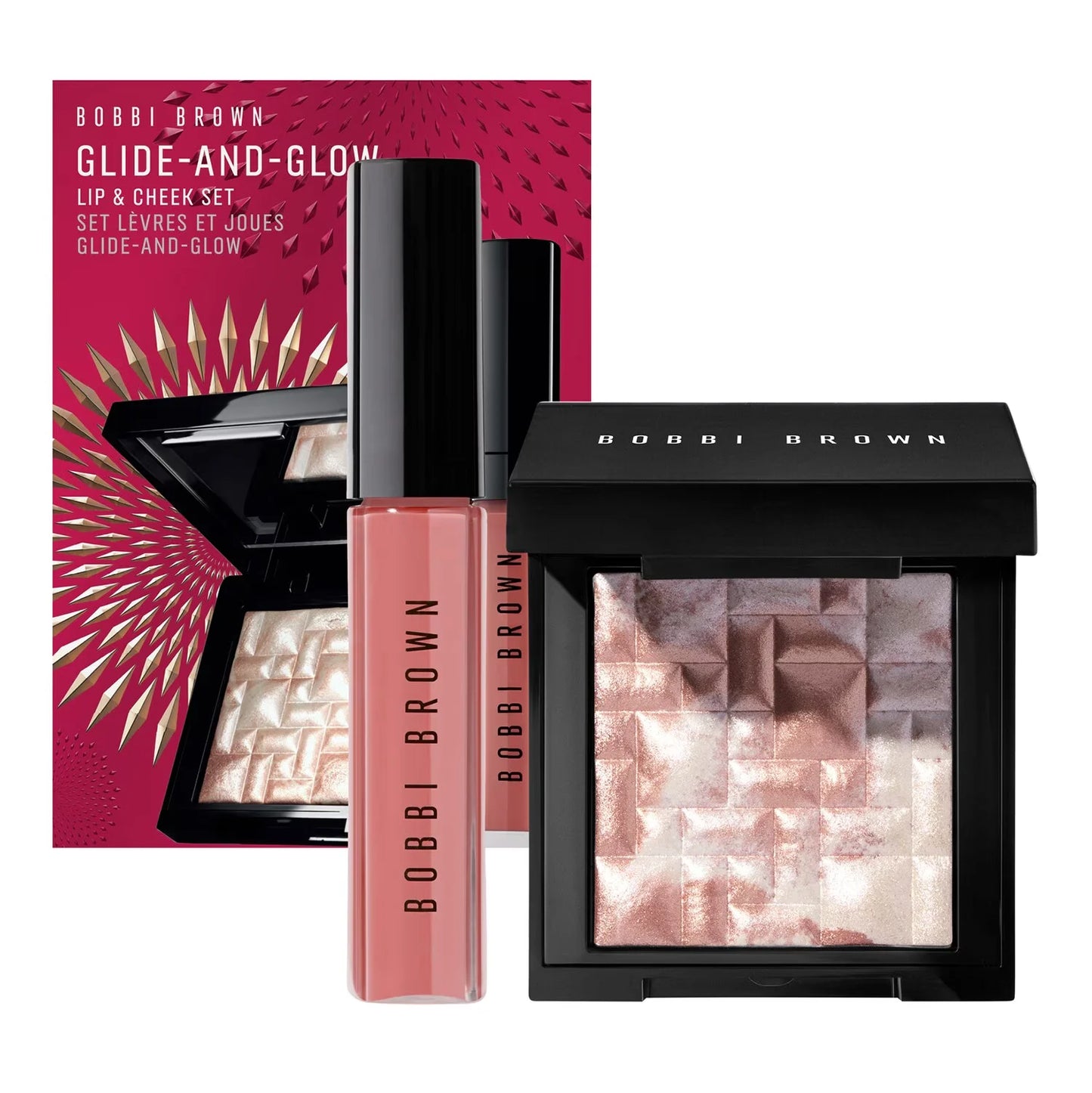 BOBBI BROWN Glide-and-Go Lip & Cheek Set