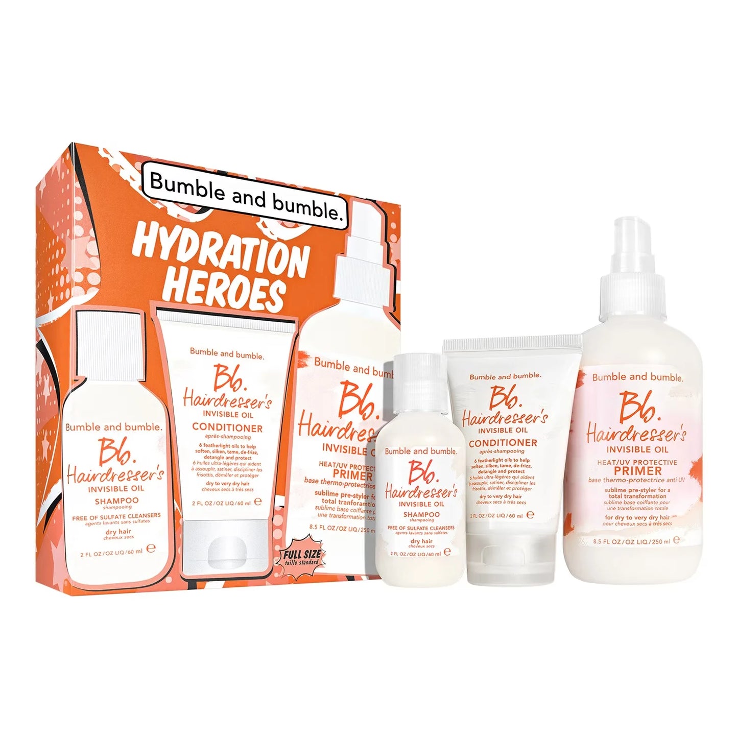 BUMBLE AND BUMBLE Hairdresser's Invisible Oil Set - Hydration Set