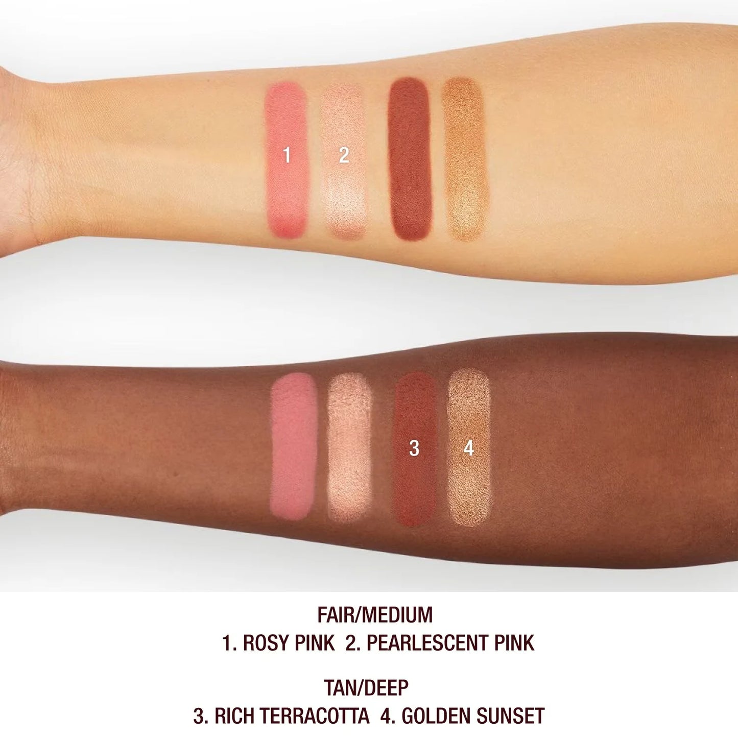 CHARLOTTE TILBURY Hollywood Blush & Glow Glide Palette - Blush & highlighter palette