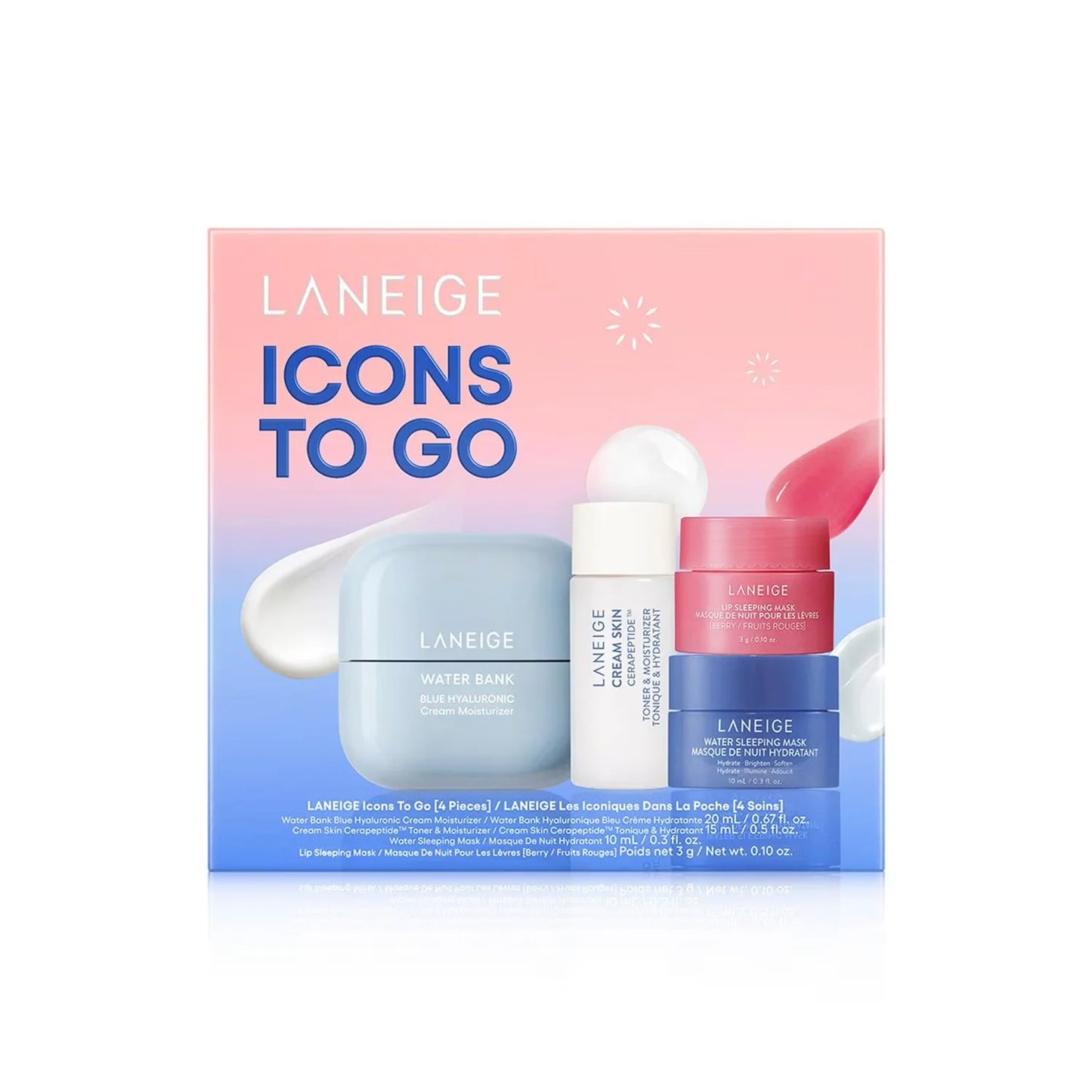 LANEIGE Icons to Go Set - Facial Care Set