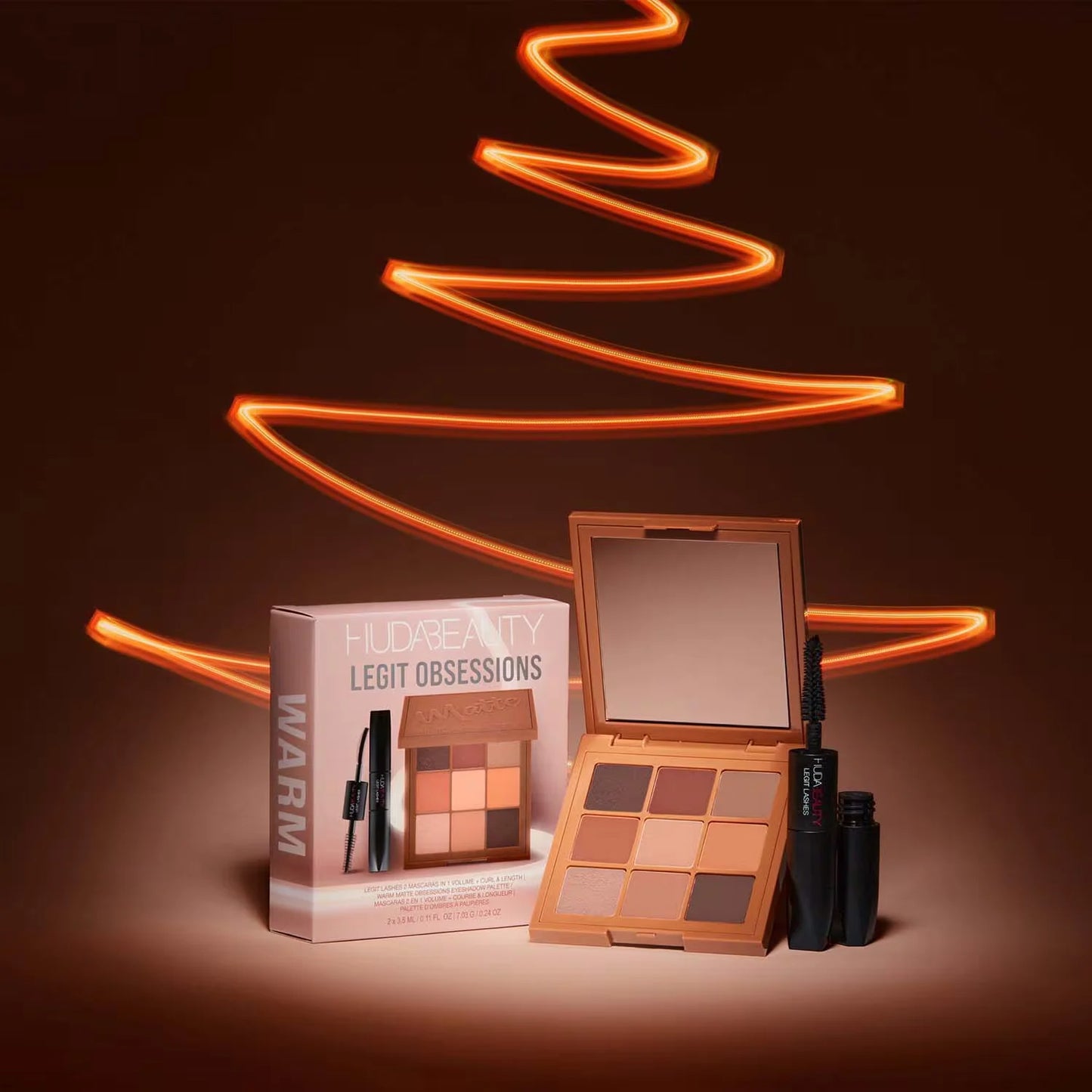 HUDA BEAUTY Legit Obsessions – Cool Tones Box Set