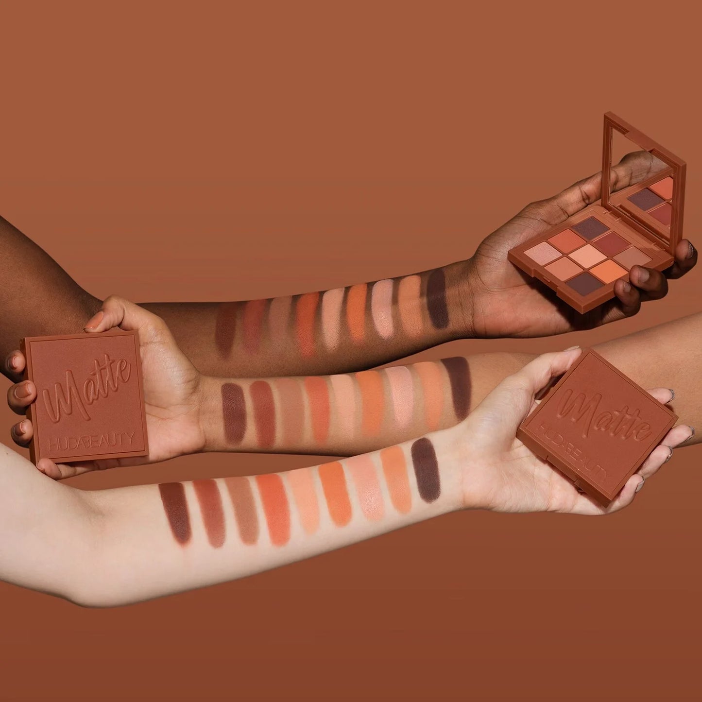 HUDA BEAUTY Matte Obsessions - Warm - Eyeshadow Palette