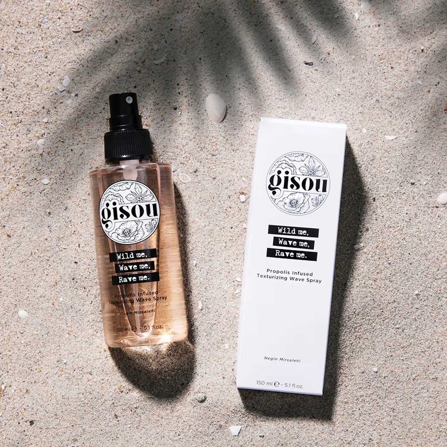 GISOU Propolis Infused Texturizing Wave Spray