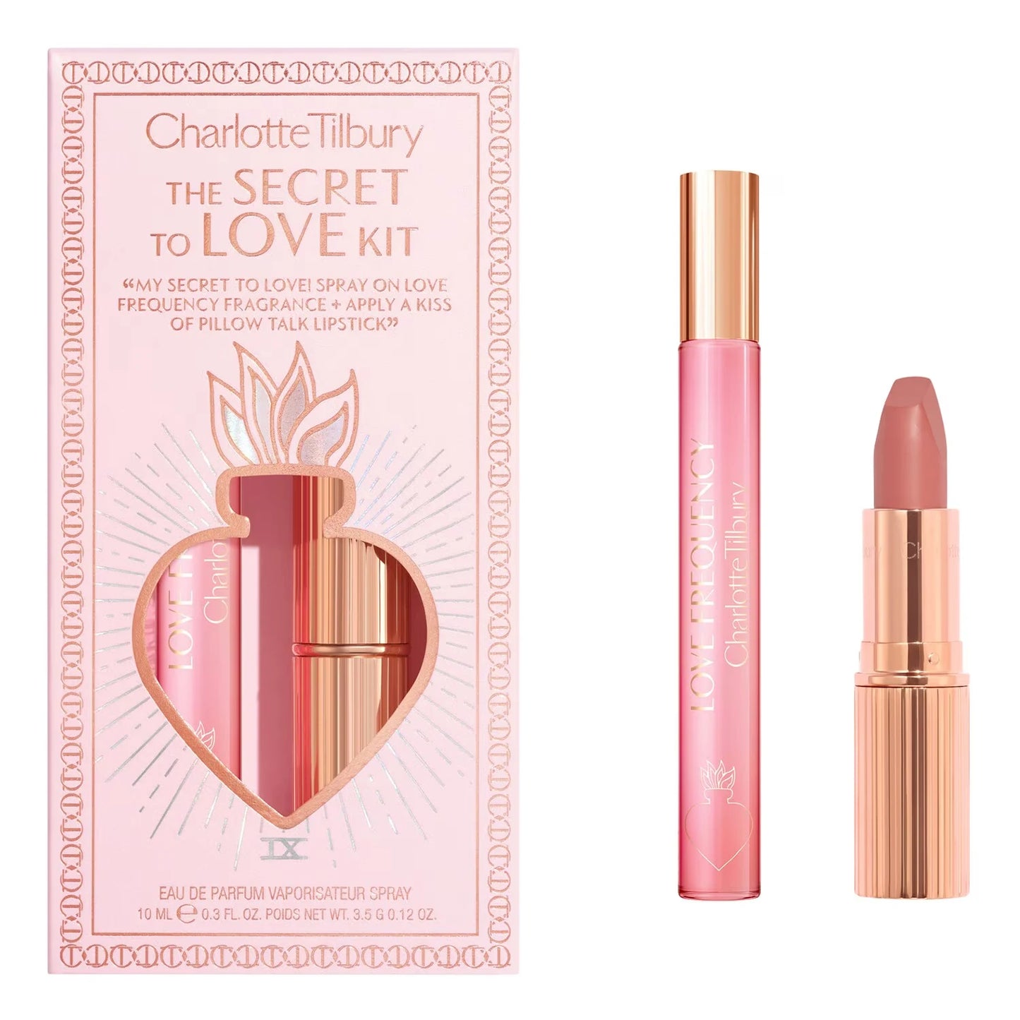 CHARLOTTE TILBURY The Secret To Love Kit - Perfume and Makeup Set