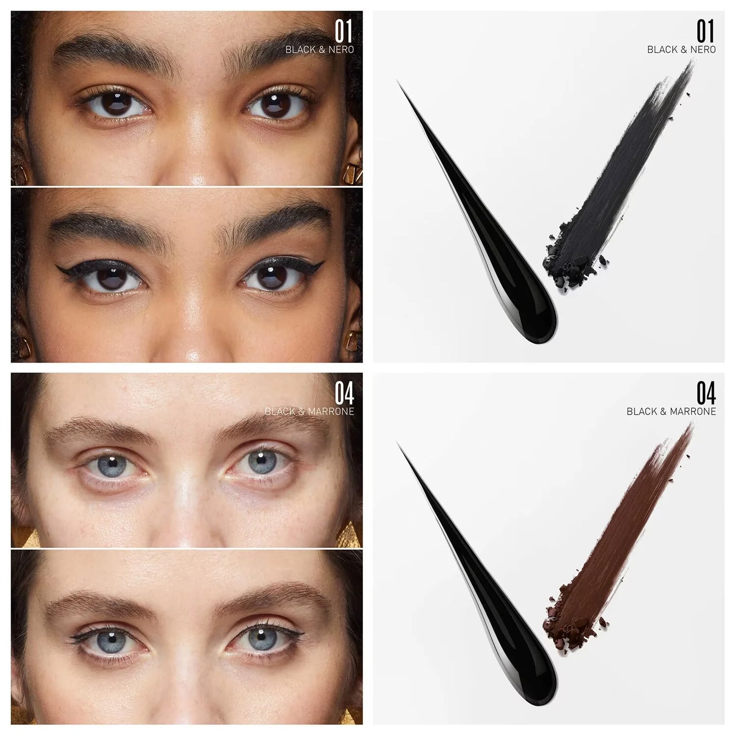 VALENTINO Twin Liner - Liquid liner and colored pencil duo, 16-hour hold