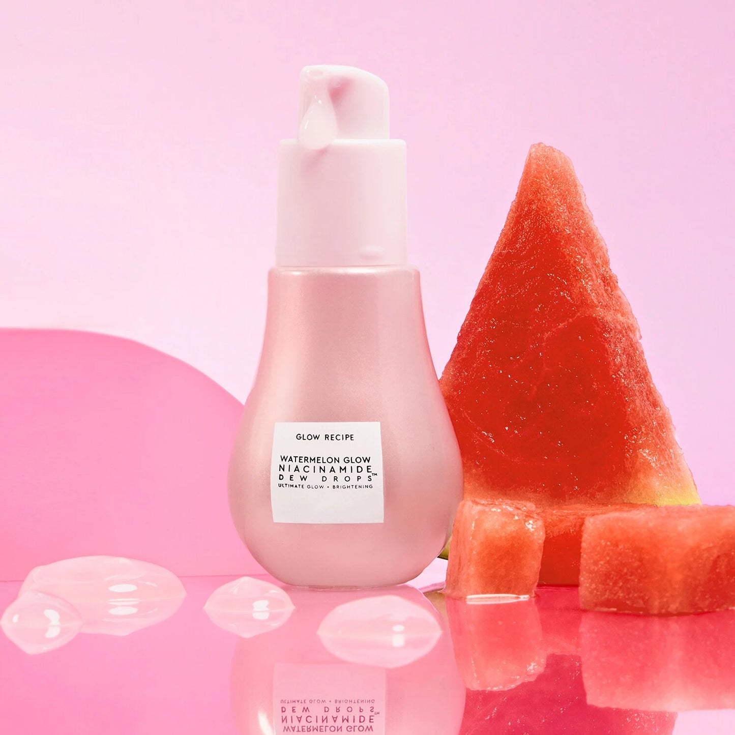 GLOW RECIPE Watermelon Glow Dew Drops - Beautifying Dew Drop Serum with Niacinamide