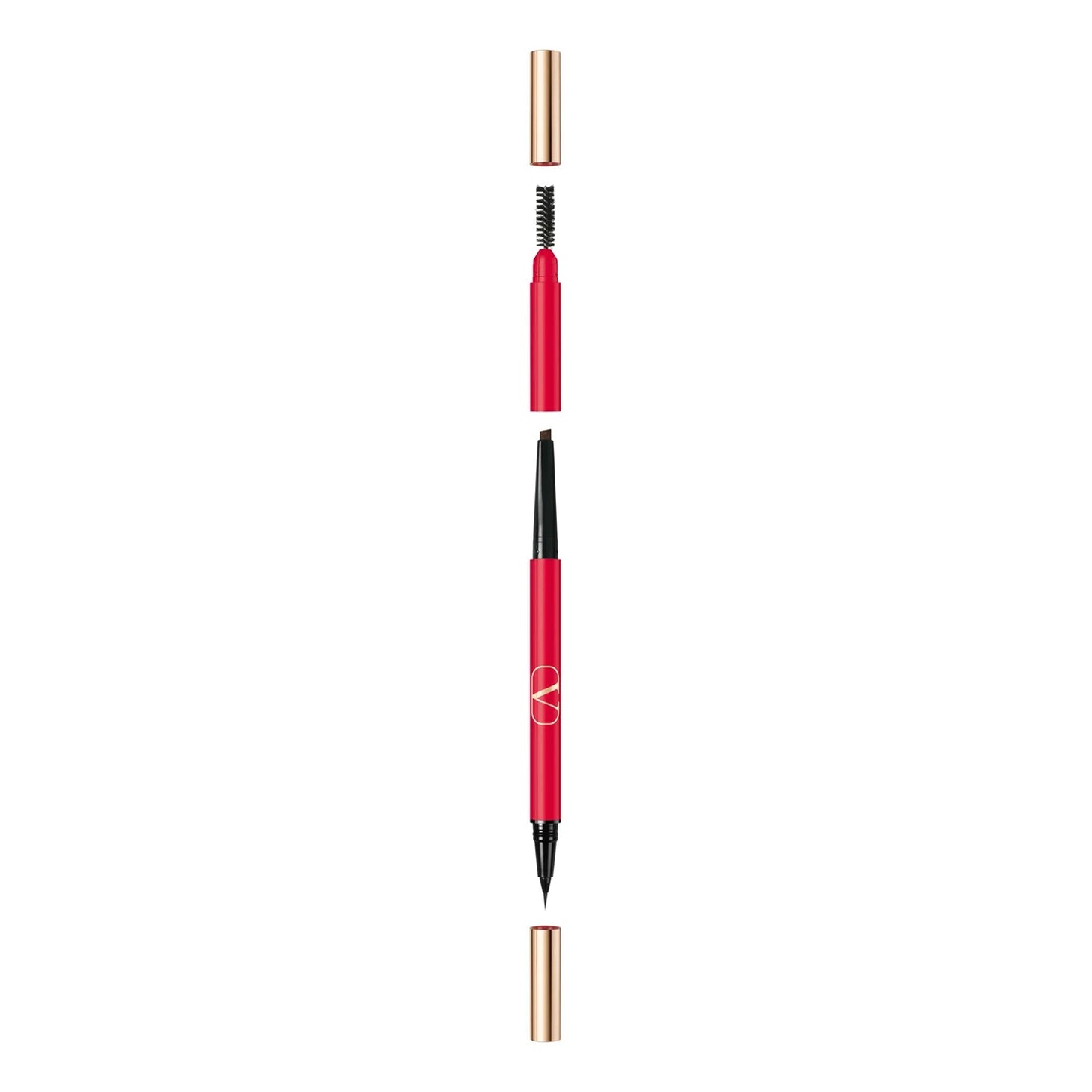 VALENTINO Brow Trio - Triple-ended eyebrow pen - Liner, pencil and brush