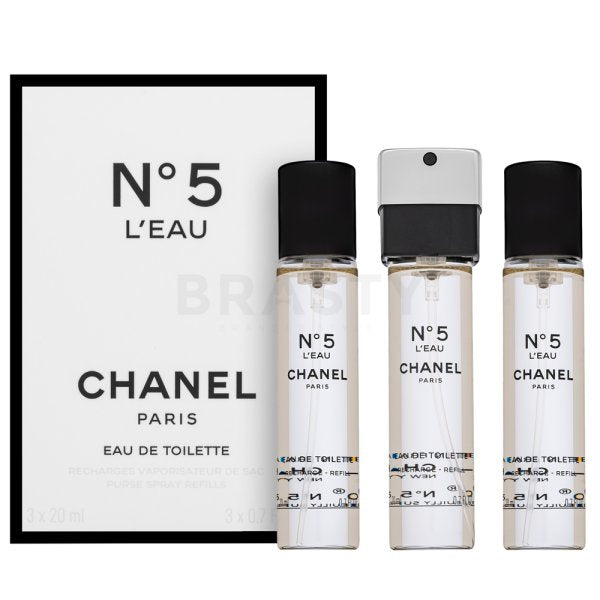 Chanel No.5 L'Eau EDT - Refill W 3 x 20 ml