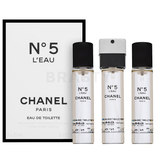 Chanel No.5 L'Eau EDT - Refill W 3 x 20 ml