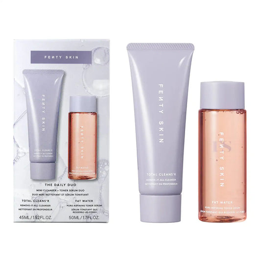 FENTY SKIN The Daily Duo - Makeup Remover Cleanser and Antioxidant Serum