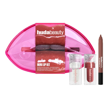 HUDA BEAUTY Mini Lip Kit - Lip makeup set