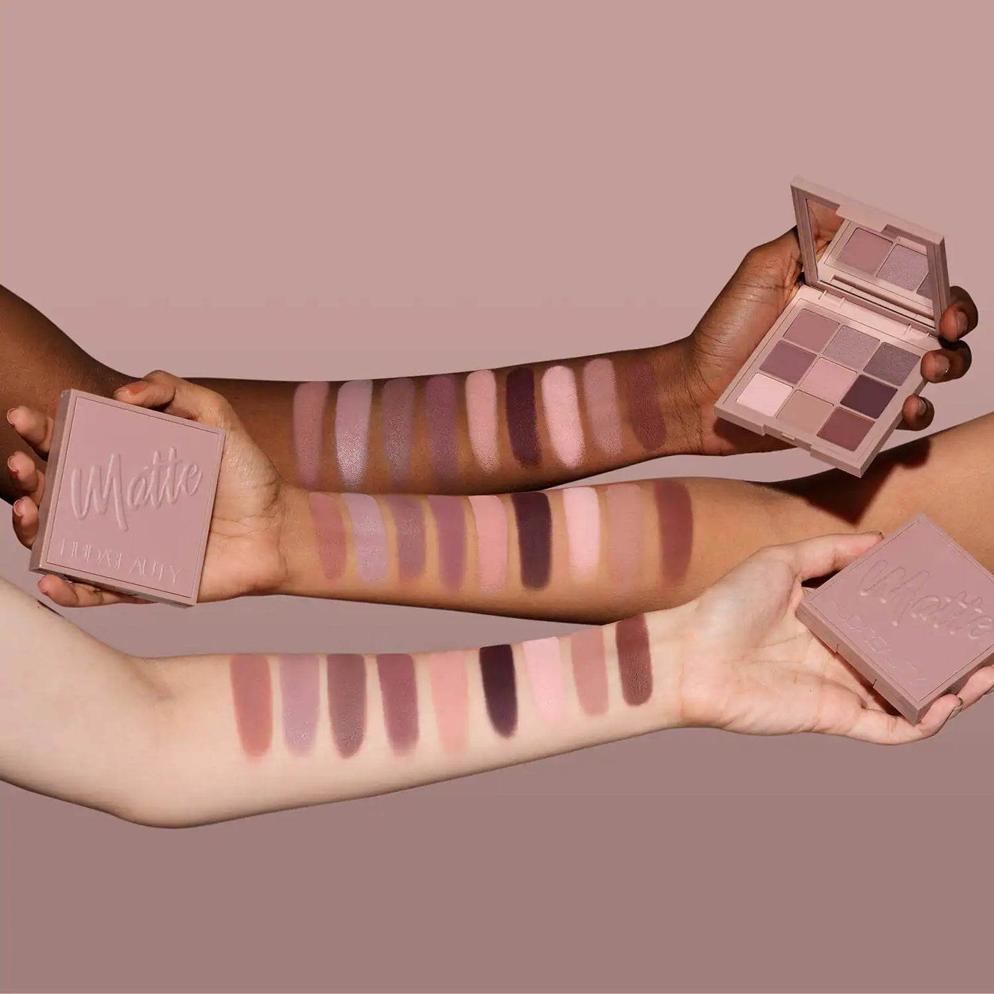 HUDA BEAUTY Matte Obsessions - Cool - Eyeshadow Palette