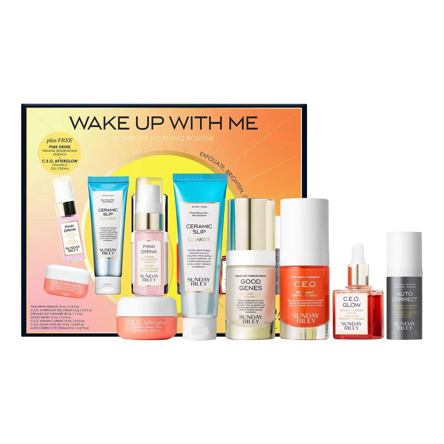 SUNDAY RILEY Wake Up With Me - Treatment Set