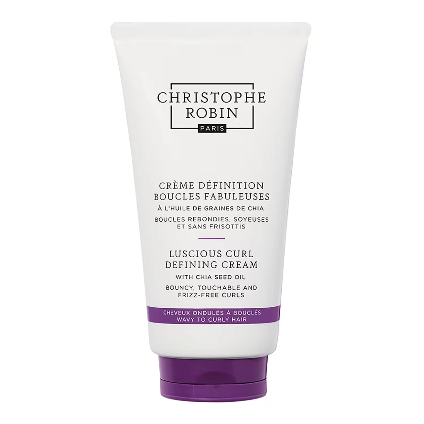 CHRISTOPHE ROBIN Fabulous Curls Definition Cream with Chia Seed Oil