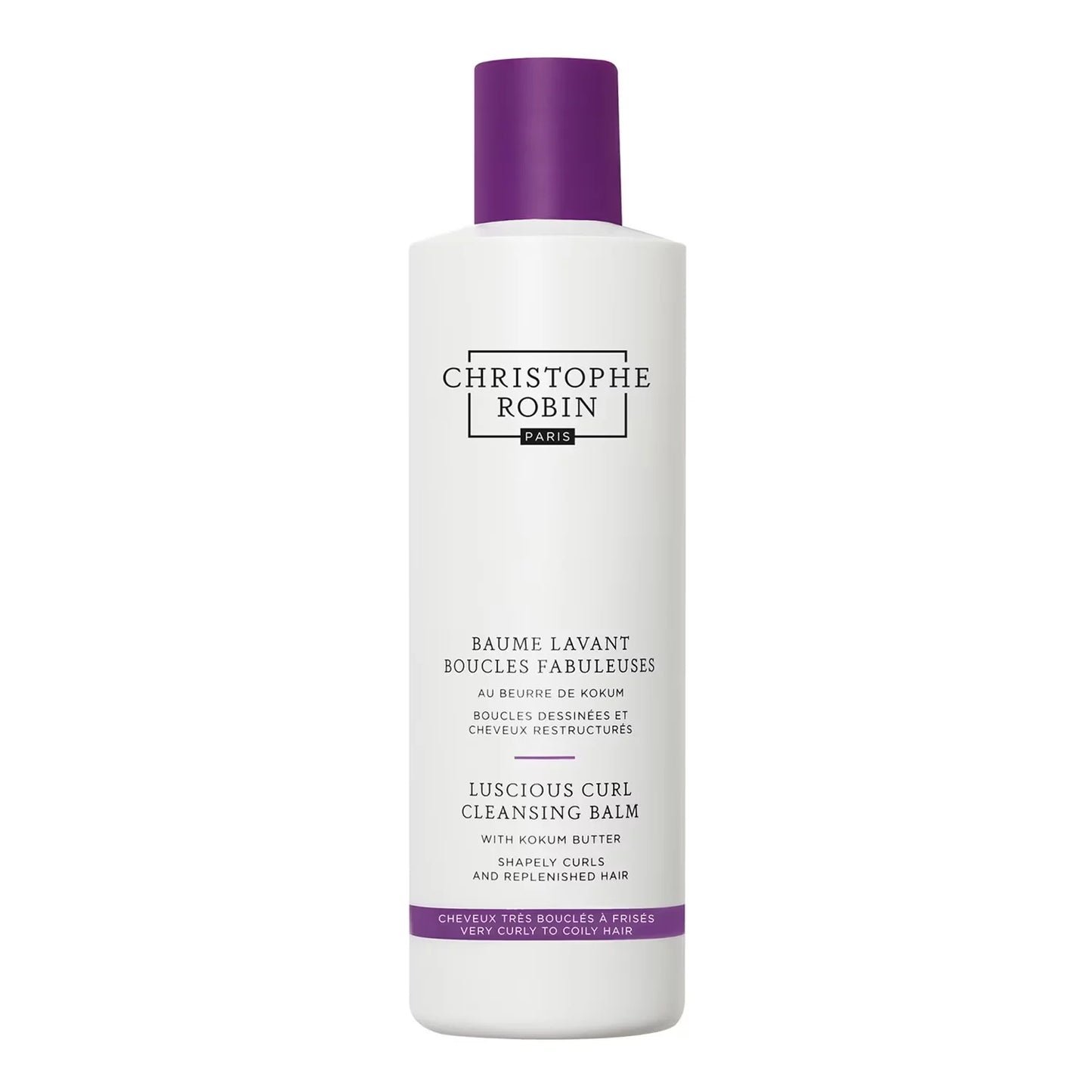 CHRISTOPHE ROBIN Fabulous Curls Cleansing Balm with Kokum Butter