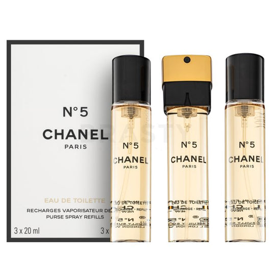 Chanel No.5 EDT - Refill W 3 x 20 ml