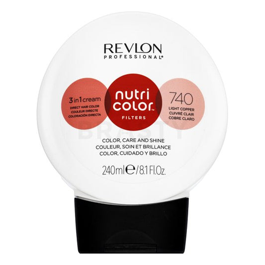 Revlon Professional Nutri Color Filters 3in1 Cream 740 Light Copper 240 ml
