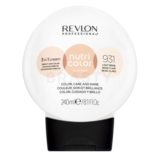 Revlon Professional Nutri Color Filters 3in1 Cream 931 Light Beige 240 ml