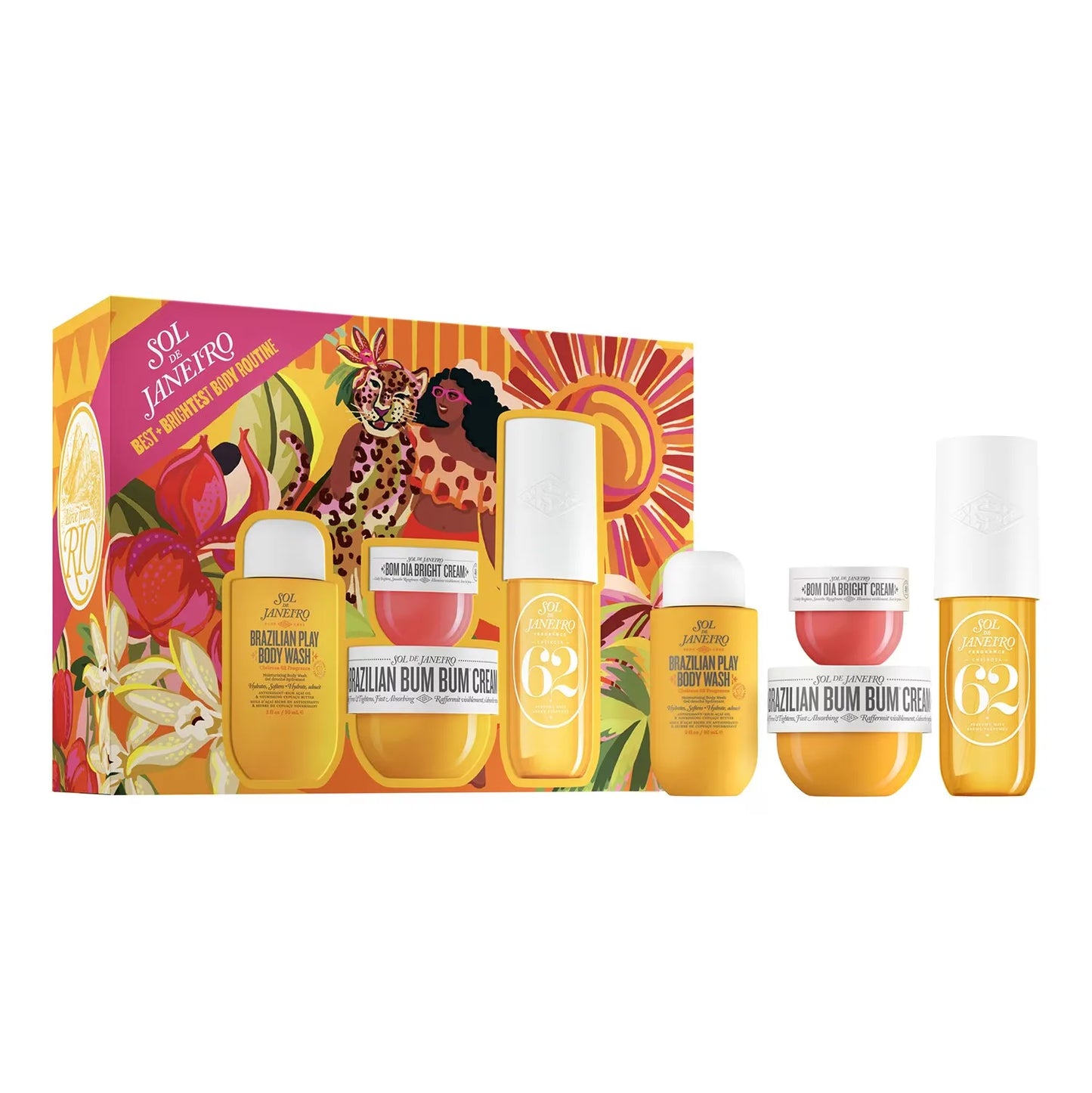 SOL DE JANEIRO Best + Brightest Body Routine - Bodycare Routine Box