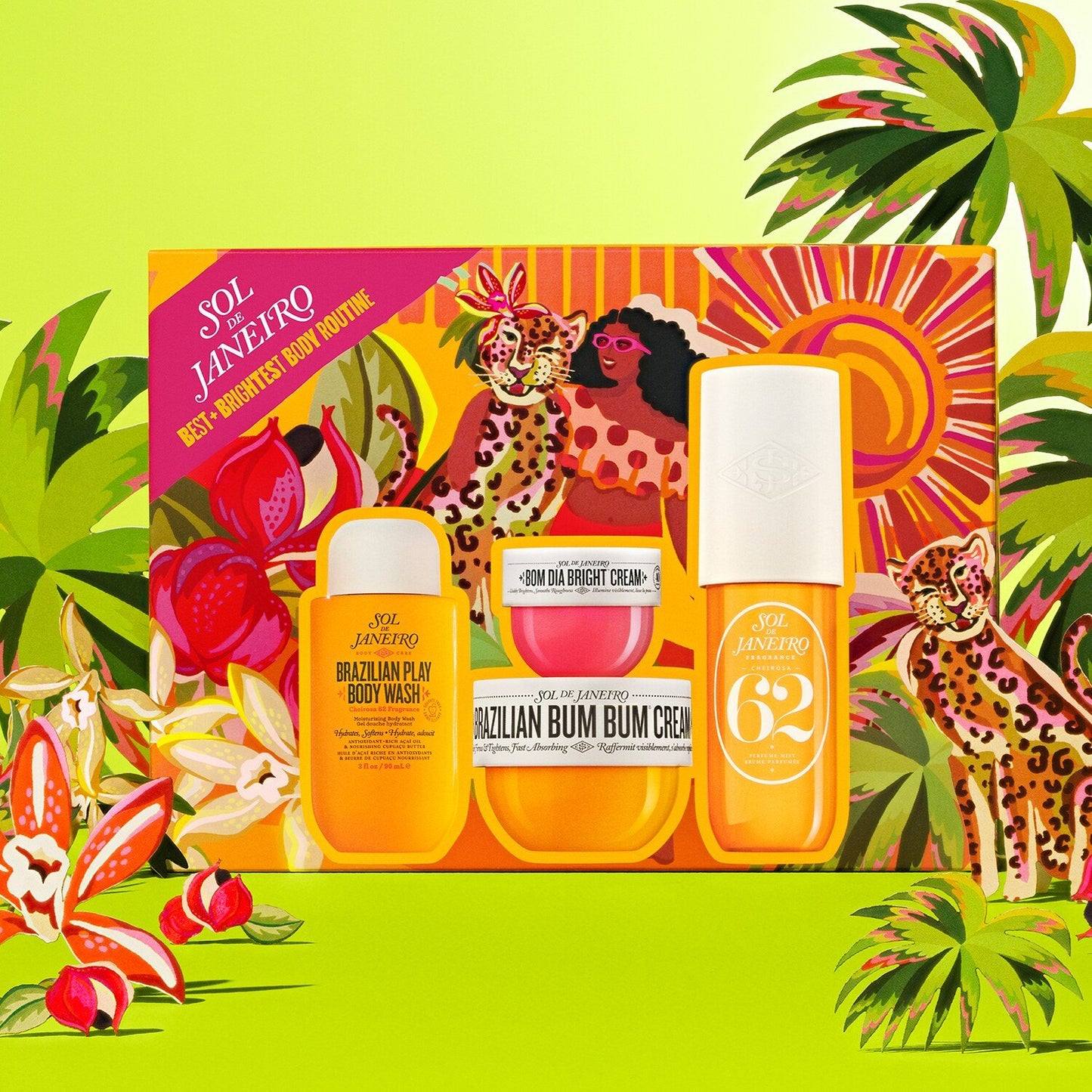 SOL DE JANEIRO Best + Brightest Body Routine - Bodycare Routine Box