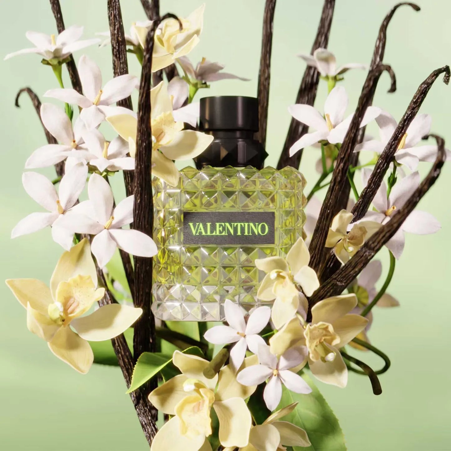 VALENTINO Born in Roma Green Stravaganza Donna Eau de Parfum for women, Floral Woody Amber