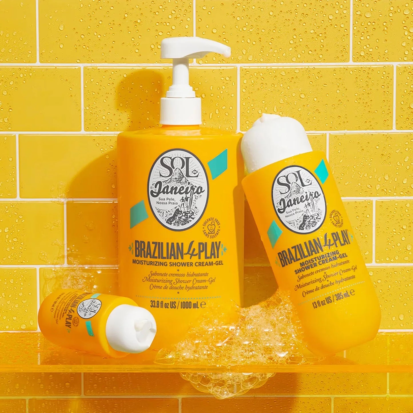 SOL DE JANEIRO Brazilian 4Play Shower Cream Gel - Creamy Shower Gel