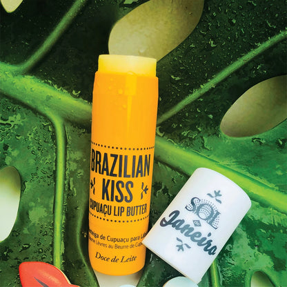 SOL DE JANEIRO Brazilian Kiss Cupuacu Lip Butter - Lip Balm with Cupuaçu Butter