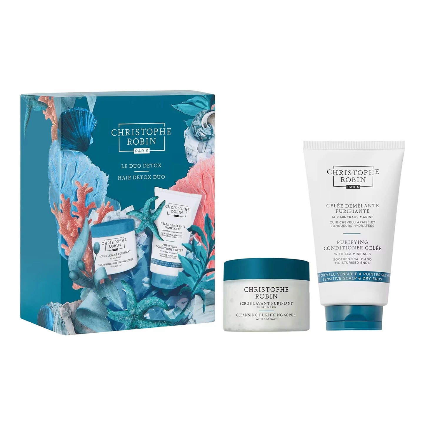 CHRISTOPHE ROBIN The Detox Duo - Hair Care Set