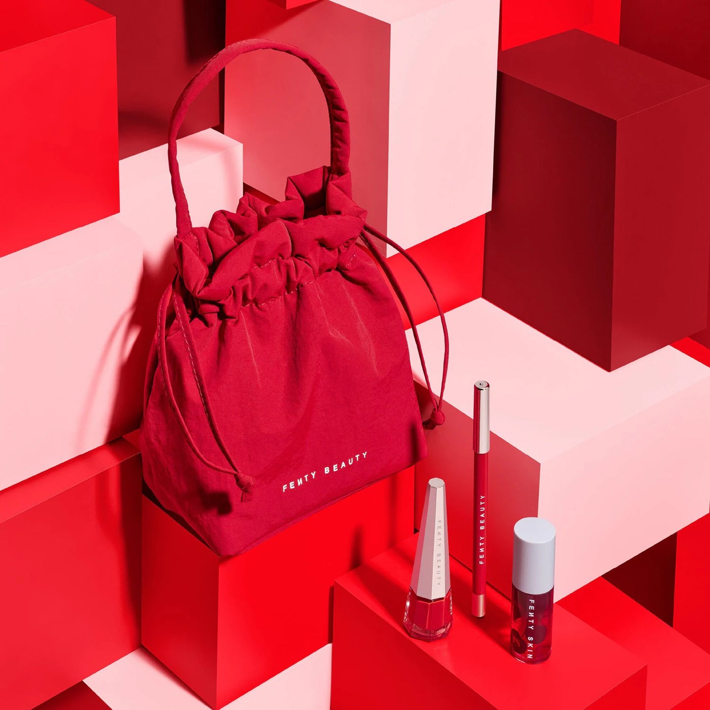 FENTY BEAUTY Cherry Mouth - Lip Trio Set