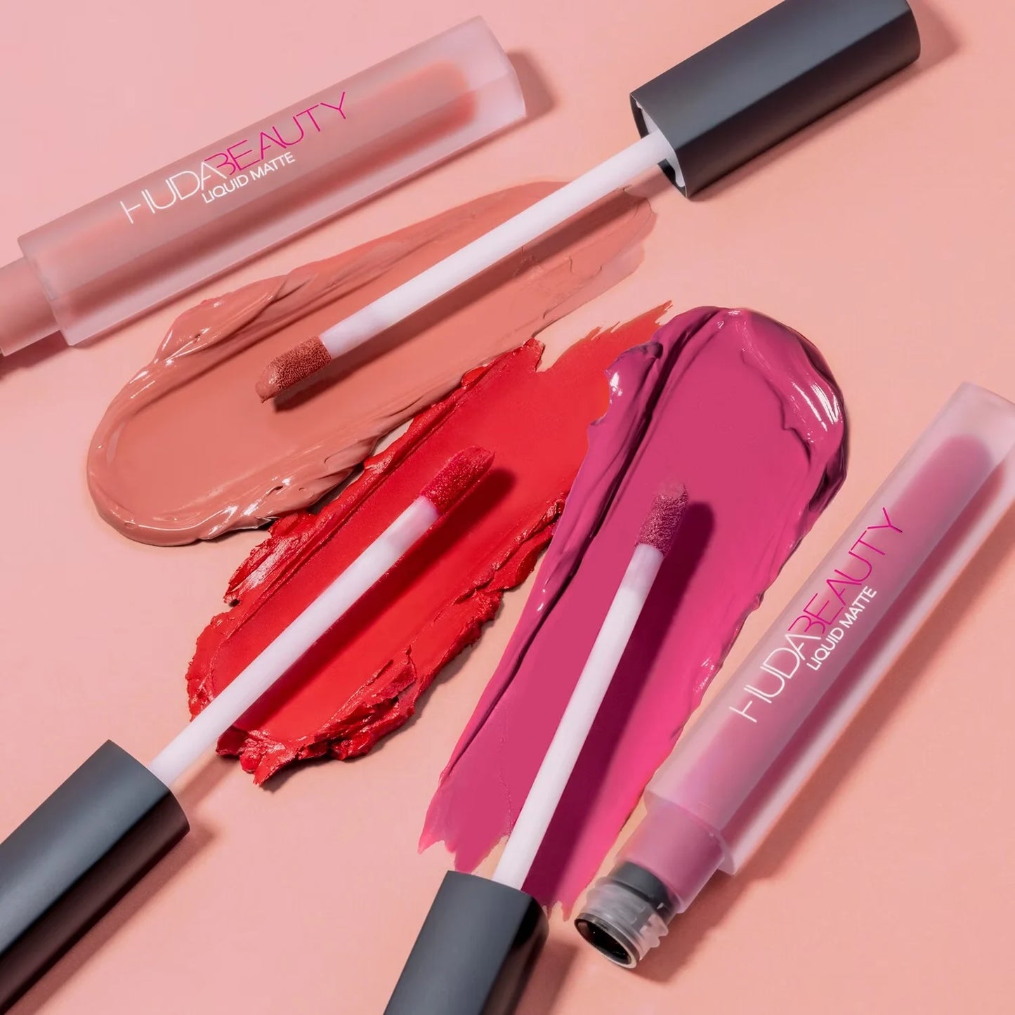 HUDA BEAUTY Liquid Matte - Ultra-Comfortable, Transfer-Free Long-Lasting Matte Lipstick