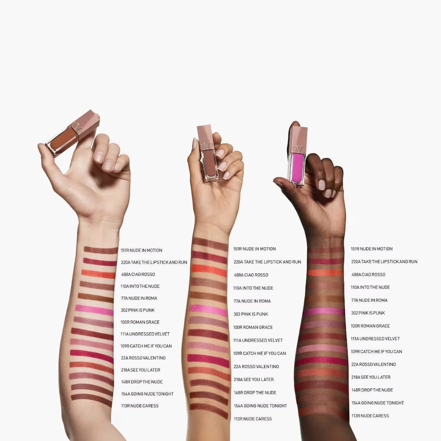 VALENTINO Liquirosso - Intense matte liquid color for lips and cheeks