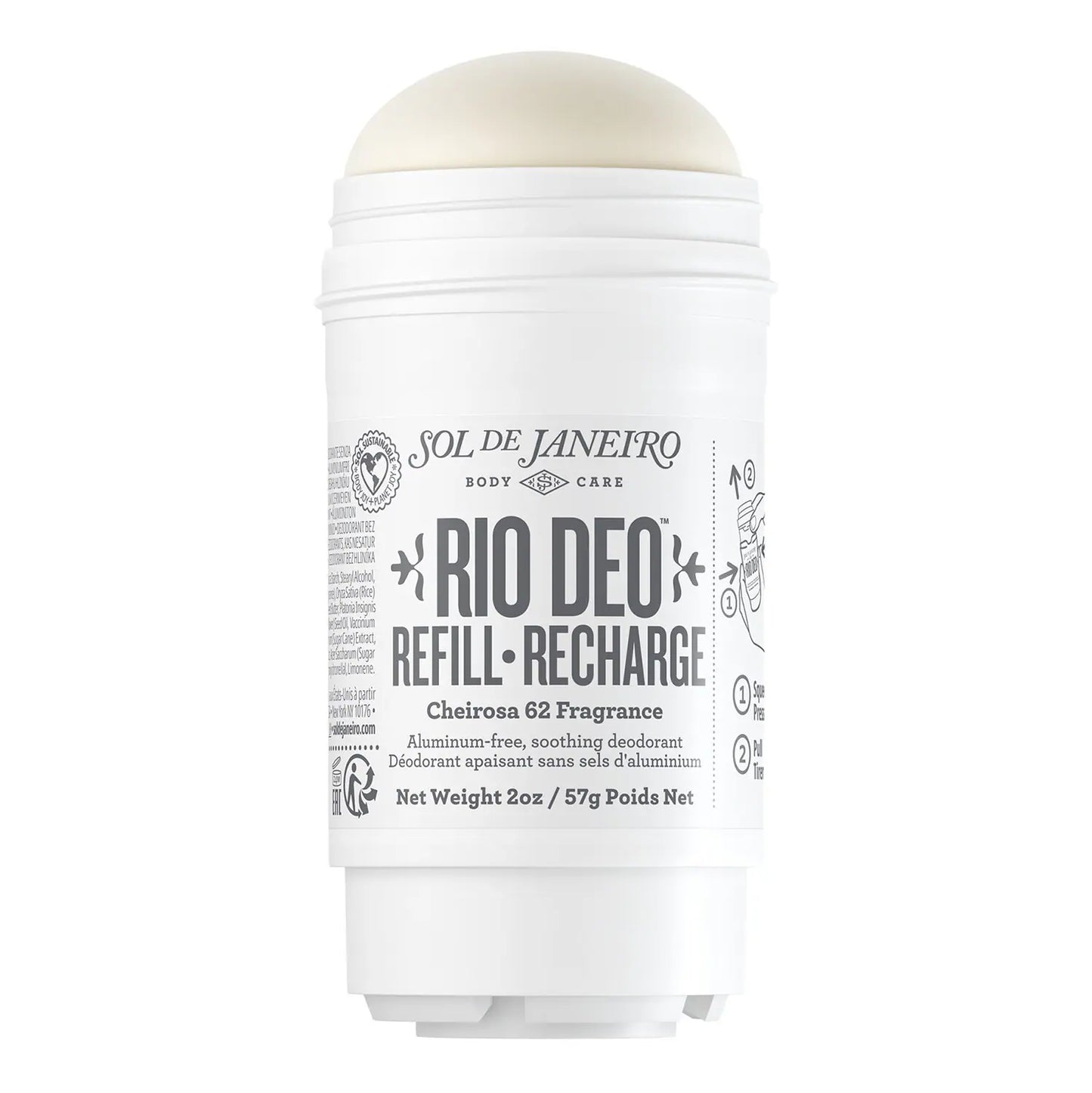 SOL DE JANEIRO RIO DEO 62 - Deodorant Refill