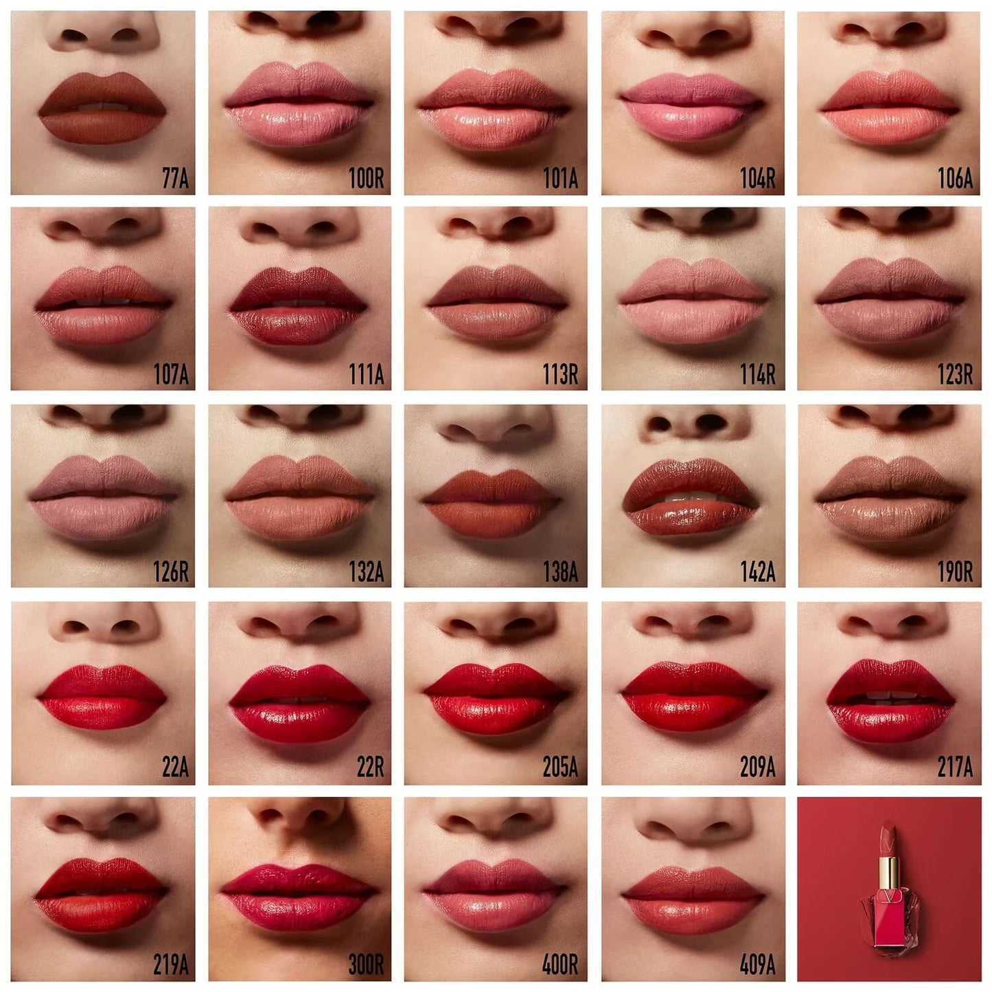 VALENTINO Rosso Valentino - Lipstick - Satin, Matte Finish