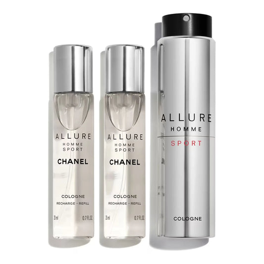 CHANEL SPORTY MEN'S ALLURE Cologne Travel spray