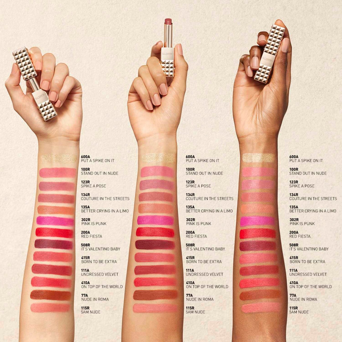 VALENTINO Spike Valentino - Matte Lipstick