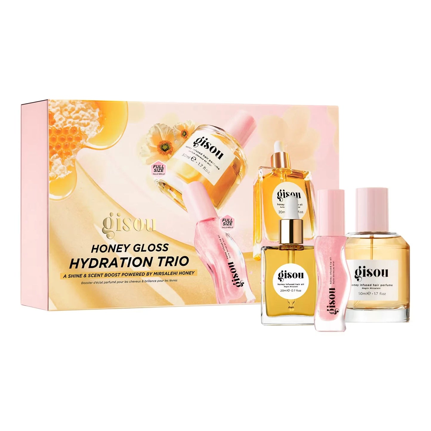 GISOU Honey Gloss Hydration Trio - Best-selling hydration set