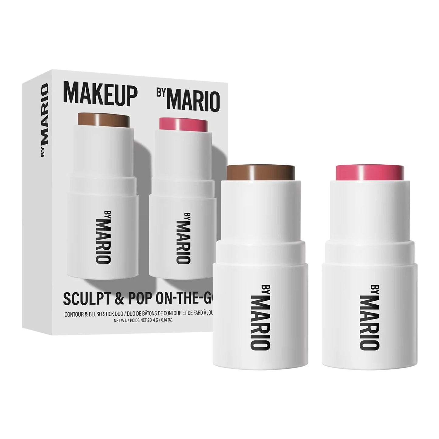 MAKEUP BY MARIO Sculpt & Pop On the Go - Mini Contour and Blush Duo