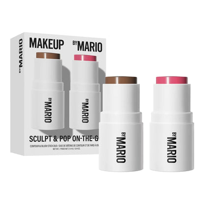 MAKEUP BY MARIO Sculpt & Pop On the Go - Mini Contour and Blush Duo